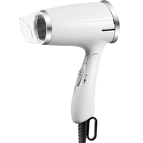 Compact Travel Hair Dryer with Folding Handle