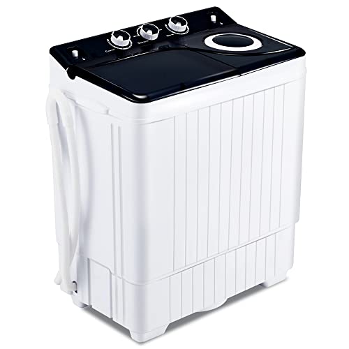 Compact Twin Tub Laundry Washer & Spinner