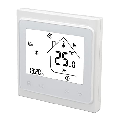 Compact Wireless Smart Thermostat with Intelligent Temperature Control
