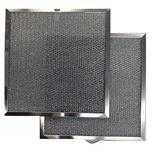 Compatible Replacement Range Hood Filter - 11-1/4 x 11-3/4 x 3/8 (2-Pack)