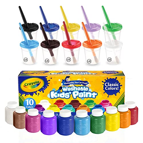 Complete Kids Paint Set With Art Supplies 51G344wa6wL 