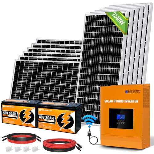 Complete Solar Panel Kit for Home/Shed