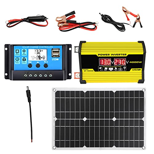 Complete Solar System with Battery and Inverter