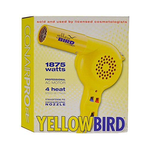 Conair Pro Yellow Bird Hair Dryer
