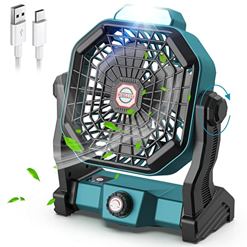 CONBOLA Portable Fan with LED Lantern