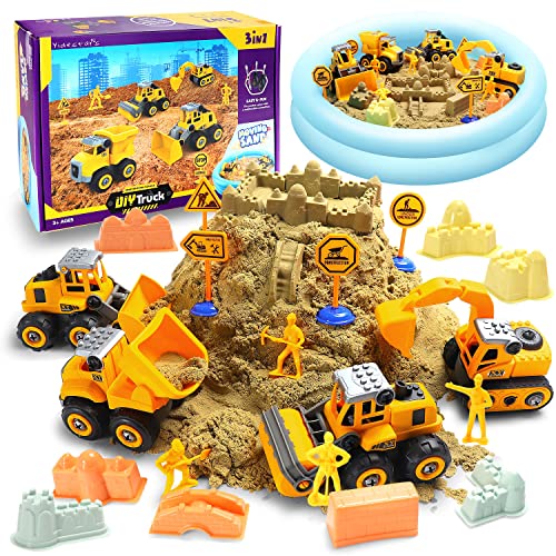 Construction Sand Kit for Kids