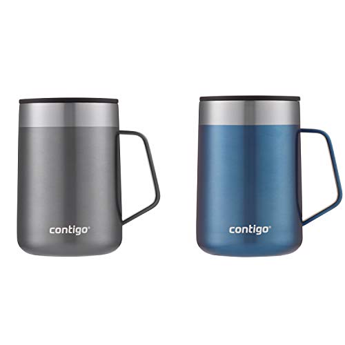 Contigo Autoseal Stainless Steel Travel Mug W Lid 20Oz Coffee Tea Automatic