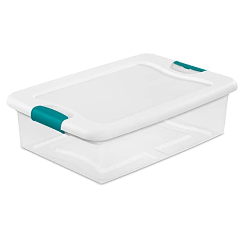 Convenient and Stackable Latching Storage Box (32-Qt)