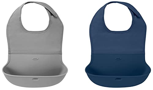 Convenient Roll-Up Bib 2 Pack - OXO Tot