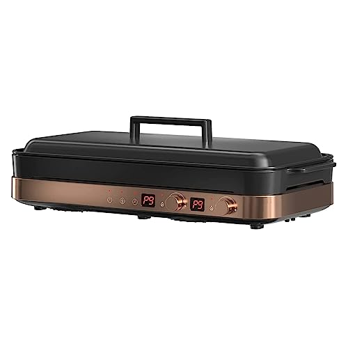 COOKTRON Portable Compact Induction Cooktop - Rose Gold