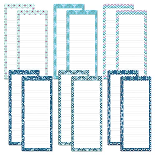 Cool Magnetic Notepads - Set of 6