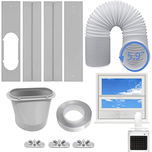 Coolaihan Portable AC Window Vent Kit