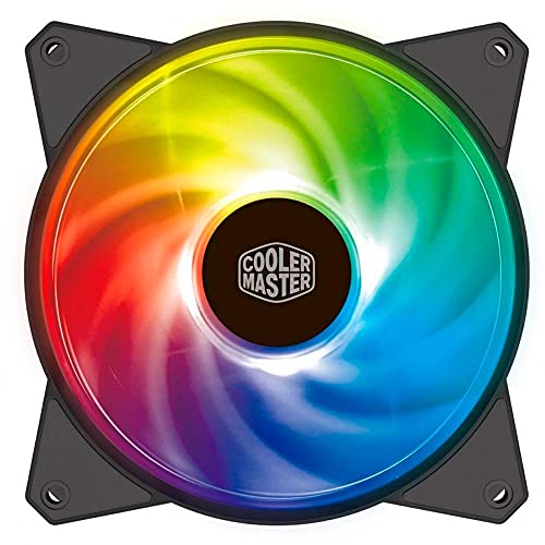 Cooler Master MF120R RGB Case Fan: Silent Cooling, 120mm