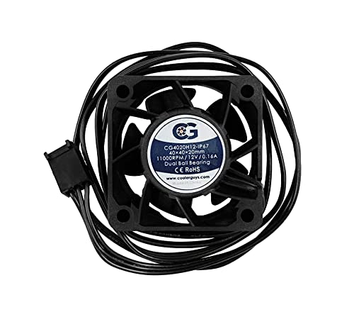 Coolerguys Waterproof High Airflow 40mm Small Fan