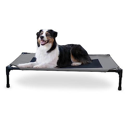 Cooling Elevated Dog Bed with Washable Breathable Mesh