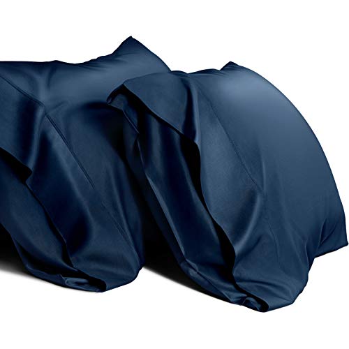 Cooling Pillowcases Navy Blue Queen Pillow Cases