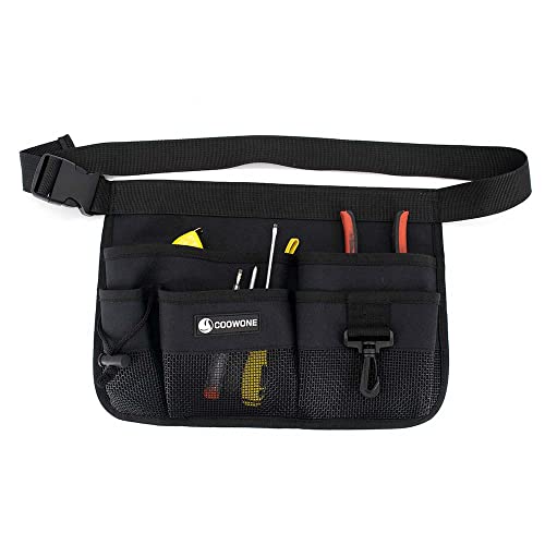 COOWONE Utility Tool Belt with 7 Pockets