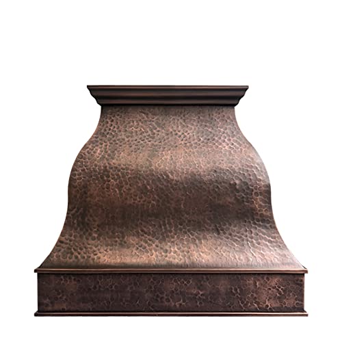 Copper Tailor Range Hood Wall Mount