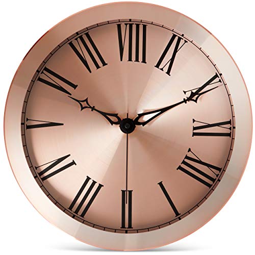 Copper Wall Clock by Bernhard Products