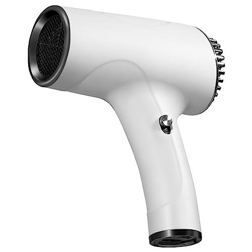 USB Rechargeable Cordless Hair Dryer - White