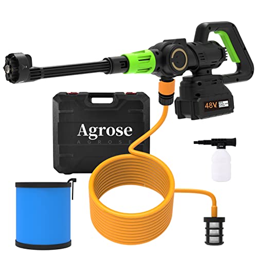 Agrose 970PSI Cordless Power Washer with 6-in-1 Nozzle