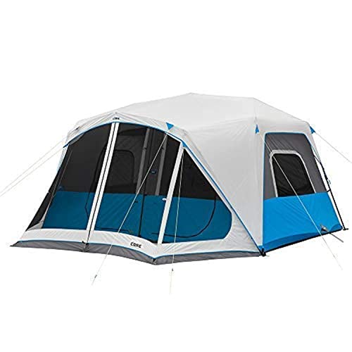 CORE 10 Person Instant Cabin Tent with LED Lights