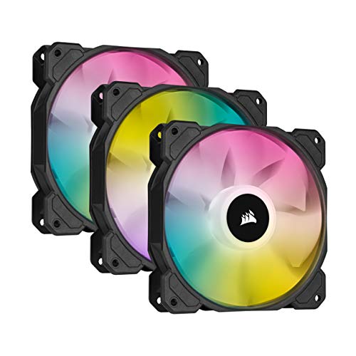 CORSAIR iCUE SP120 RGB ELITE Fan Kit: Powerful Cooling with Vibrant RGB Lighting