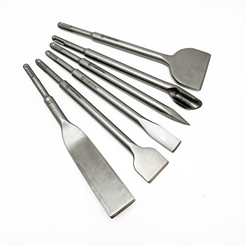 CORTOOL Chisel Set for SDS Plus Bits