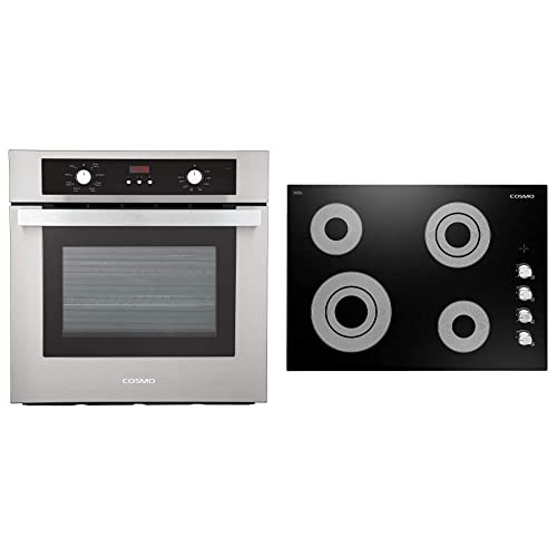 COSMO Electric Wall Oven & Ceramic Glass Cooktop