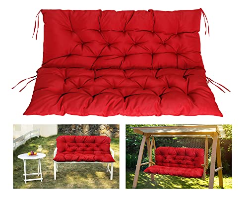 Waterproof Outdoor Swing Cushions for 2-3 Seater Furniture