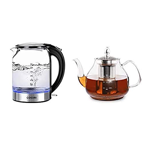 Cosori Glass Electric Kettle & Tea Heater
