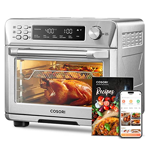 Why is thick steam being produced by Instant Omni Air Fryer Toaster Oven  Combo 19 QT/18L while cooking?