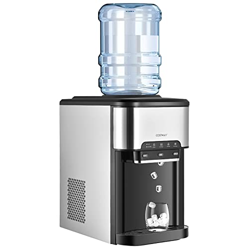 COSTWAY Water Dispenser with Ice Maker