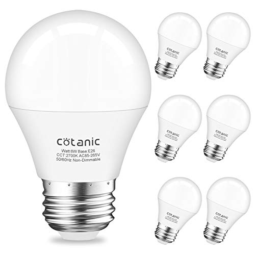 Cotanic Ceiling Fan Light Bulbs 2700K Warm White