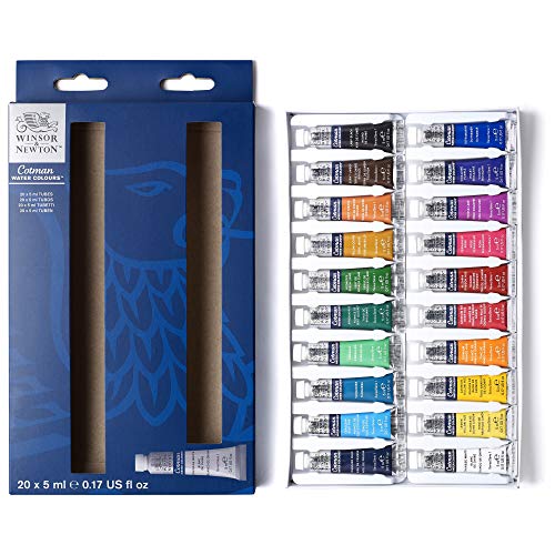 Cotman Watercolor Paint Set - 20 Colors