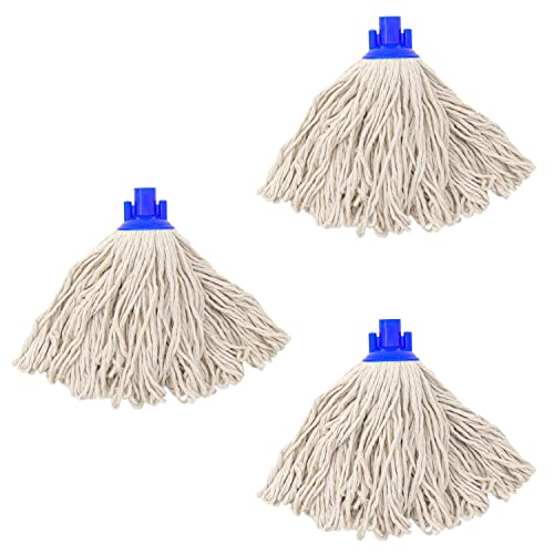 Cotton String Mop Replacement Head Refill - Pack of 3