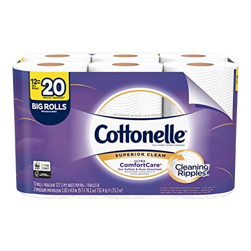 Cottonelle Ultra ComfortCare Toilet Paper, 12 Count