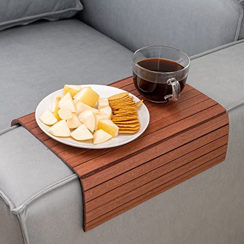Couch Cup Holder Arm Tray Table