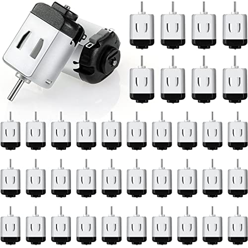 Coume 40 Pack DC Motor - High-Speed Mini Hobby Motor for DIY Projects