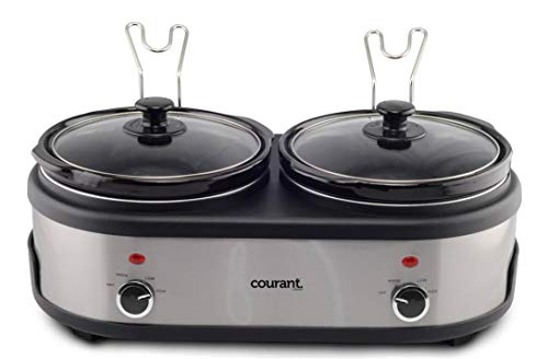 Sold at Auction: A Maxkon Double Slow Cooker Model: L-SC30-2