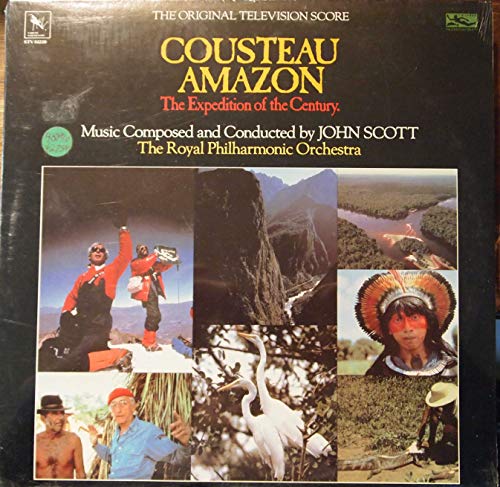 COUSTEAU AMAZON (TV, ORIGINAL SOUNDTRACK LP, 1984)