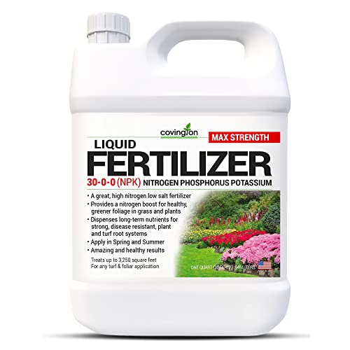 Covington Naturals 30-0-0 NPK Liquid Nitrogen Fertilizer - All Purpose 32 Oz