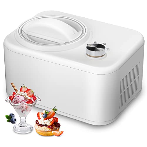 COWSAR Automatic Ice Cream Maker with Built-in Compressor