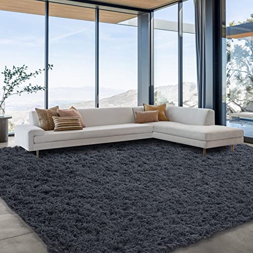 Cozy and Soft Area Rug - HOMBYS Fluffy Large Rug