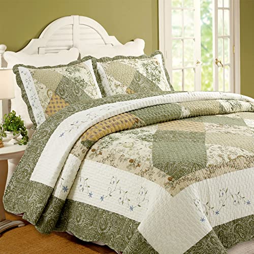 Cozy Line Home Fashions Quilt Bedding Set