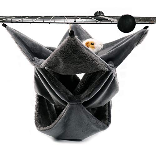 Cozy Multi-Tiered Hammock for Small Animals