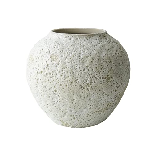 CozyWel White Ceramic Vase Flower Vase