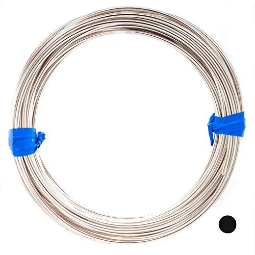 Craft Wire Round 925 Sterling Silver - 20 Gauge (1oz)