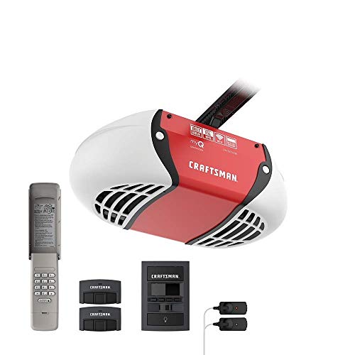 Craftsman Ultra Quiet Belt Drive Kit, Smartphone Controlled Garage Door Opener