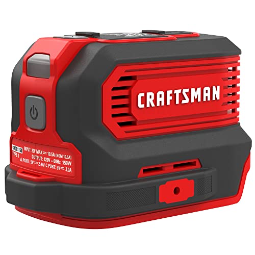 Craftsman V20 Battery Charger and 150W Power Inverter